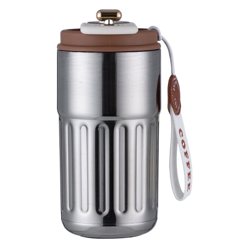 Taza de café inteligente con pantalla de temperatura, taza aislada de acero inoxidable 316, taza de viaje, taza para automóvil, taza de agua portátil, transfronteriza