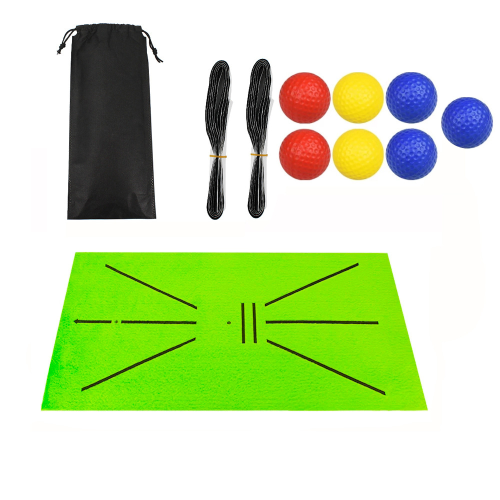 Golf Swing Mat interior y exterior Swing golpear Mat golpear pista de contacto detección Mat