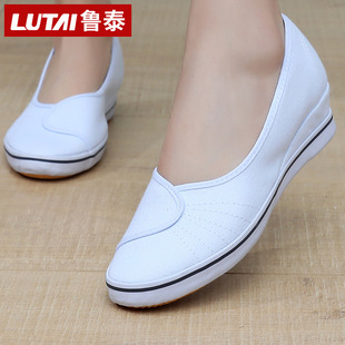 Lu Tai Nurse Shoes Women's Shoes Soft Sole Not Tired Feet Soft Sole Shoes Breathable White Shoes Beauty Salon Hospital Work Shoes Cloth Shoes