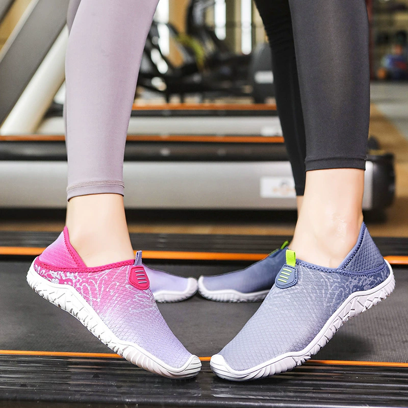 Новые уличные походные туфли, мужские быстросохнущие туфли, женские туфли для фитнеса и йоги в помещении, обувь для скакалки, обувь для рыбалки-Амфибии