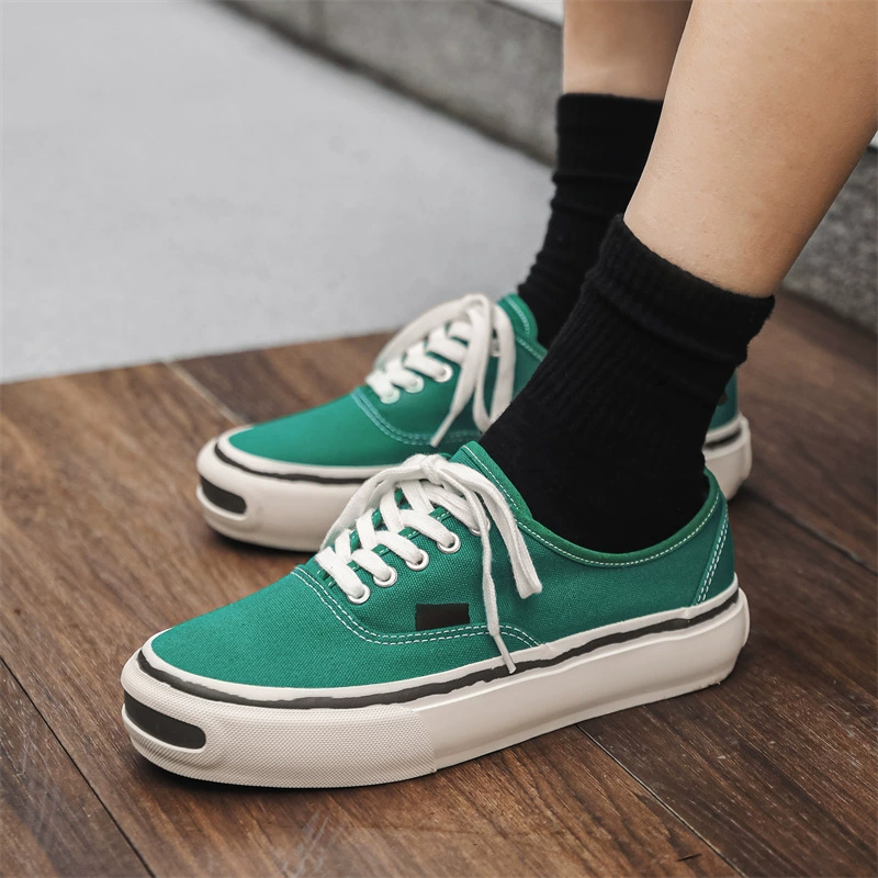 Холщовая обувь для мужчин высокого уровня классическая одиночная обувь 2025 летняя новая мода дикая нижняя повседневная обувь оптом