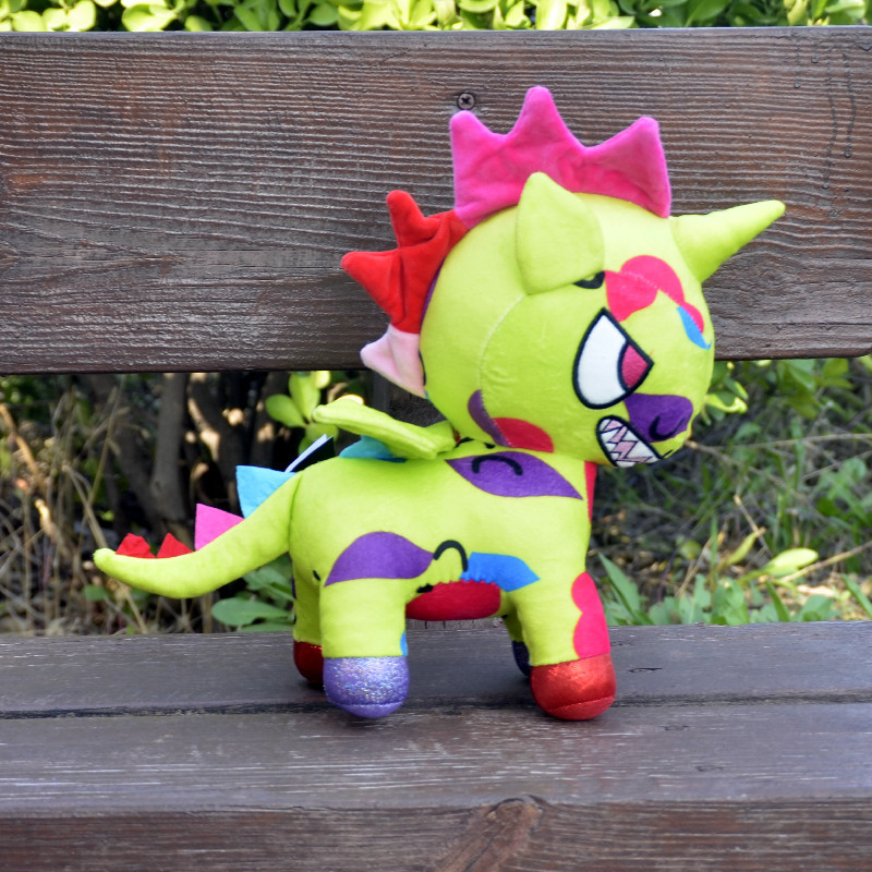 Genuino TokiDoki taoqi DOQI unicornio sirena muñeca de peluche de juguete conejo muñeca de trapo Mujer al por mayor