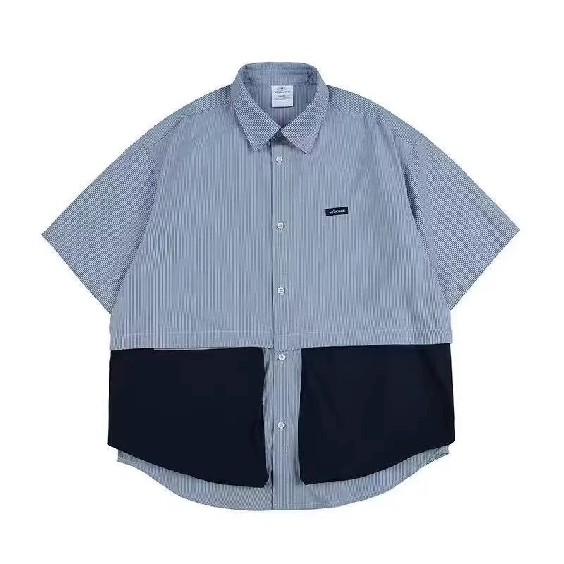 Summer Japanese universal thin shirt, simple and elegant design