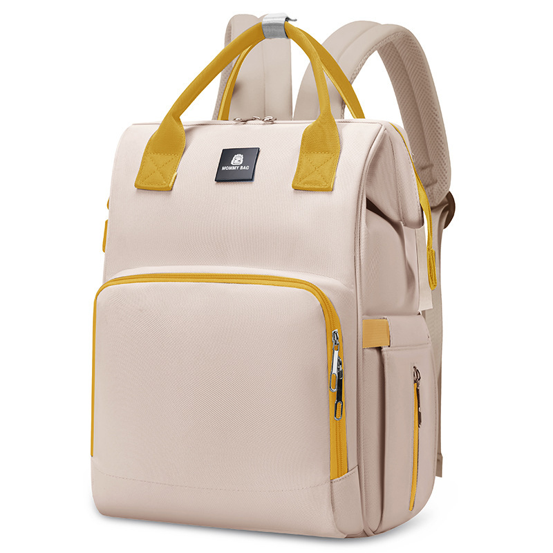 Mamá bolsa madre-bebé portable ligera bolsa de almacenamiento de bebés de gran capacidad multifuncional 2026 nueva mochila de hombro