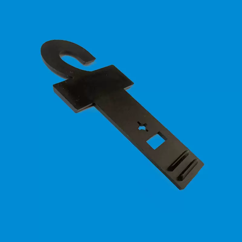 天塑  现货小掛勾  腰带配件自动扣挂钩 两齿自动扣勾子