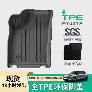 Suitable for 23 Wuling Binguo Fully Environmentally Friendly Car Special Floor Mats Tpe Trunk Modified Decorative Carpet