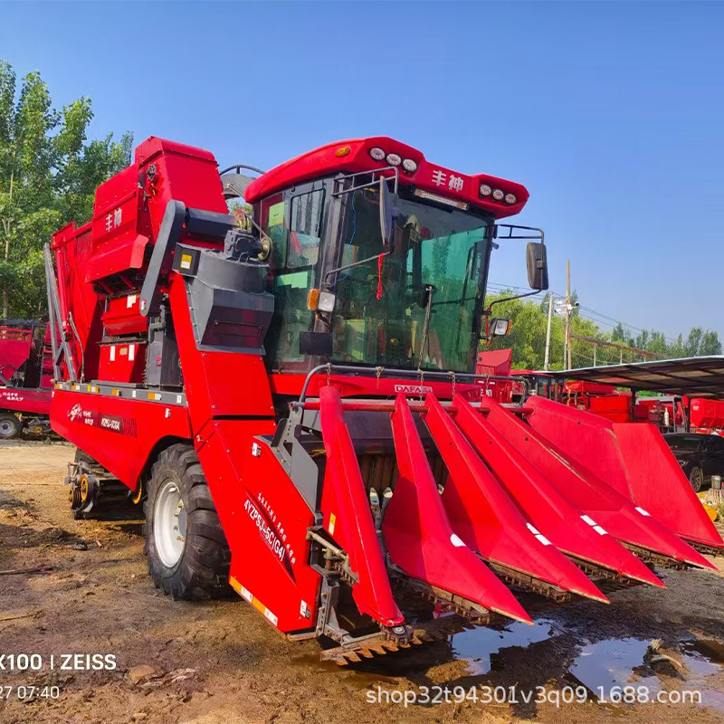 自走式玉米收获机 二手茎穗兼收一体机 玉米茎穗兼收一体机