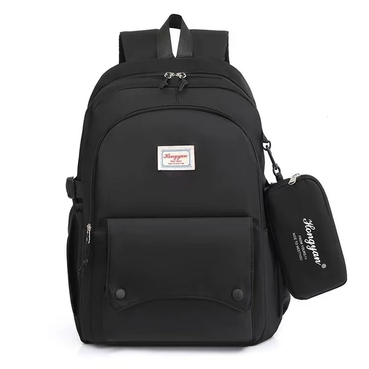 School bag, capacious backpack for leisure, oxford cloth, simple and elegant design