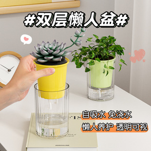 Colorful Household Ornaments, Imitation Glass Creative Vases, Hydroponic Flower Pots, Easy-To-Grow Succulent Pots for Lazy People, Will Not Die