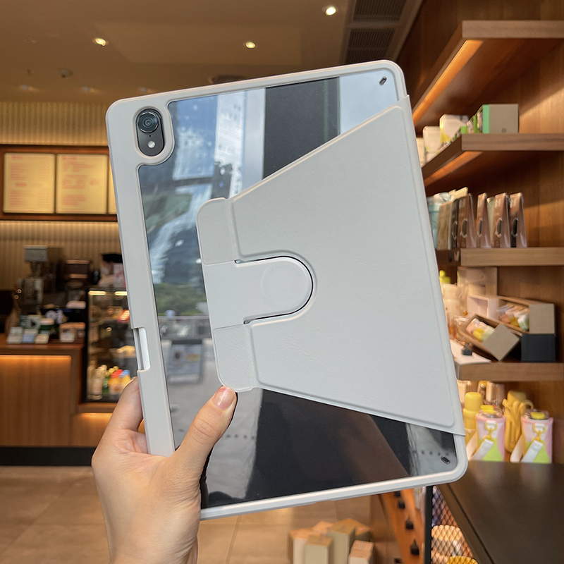 适用ipad11代平板保护套pro笔槽10.2旋转air13防弯MINI7/6抗摔壳|undefined