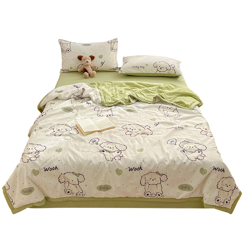 Colcha de verano fresco de verano, edredón de aire acondicionado para niños, edredón de verano de jardín de infantes, lavable a máquina 2025 nuevo