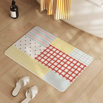 Avtomobil döşəmə paspasları Bathroom Hard Diatom Mud Quick-Drying