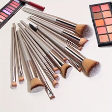 U 42427 15-piece champagne gold brush set ʮ��֧�㙉��ˢ�׿�