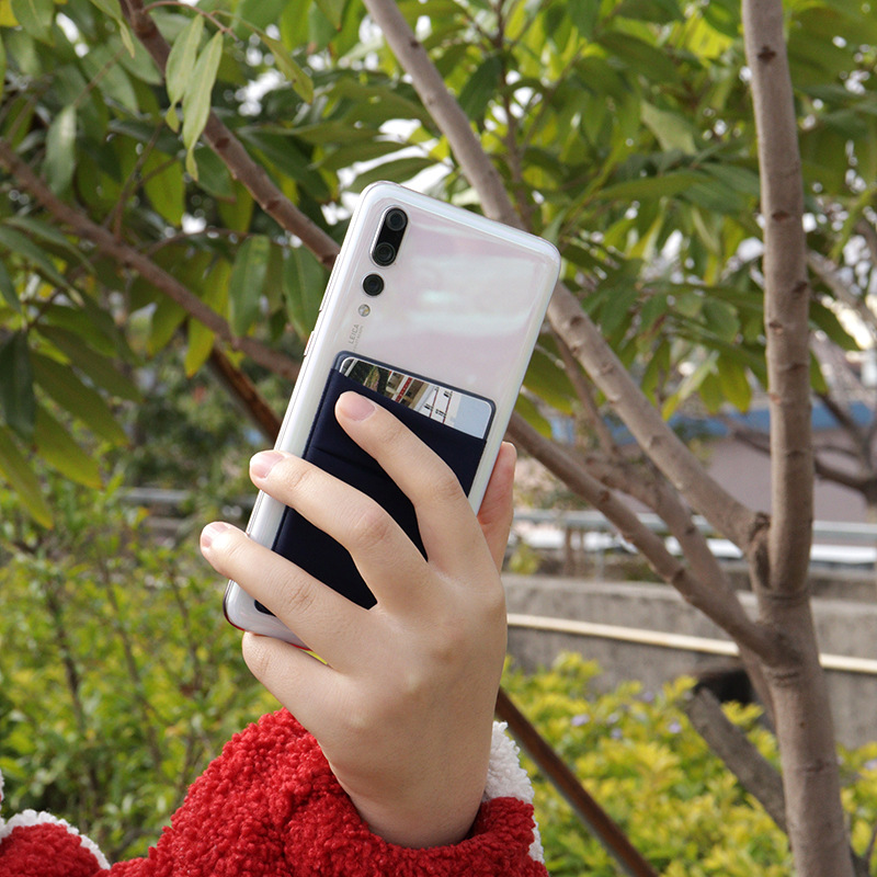 Double-layered phone sticker