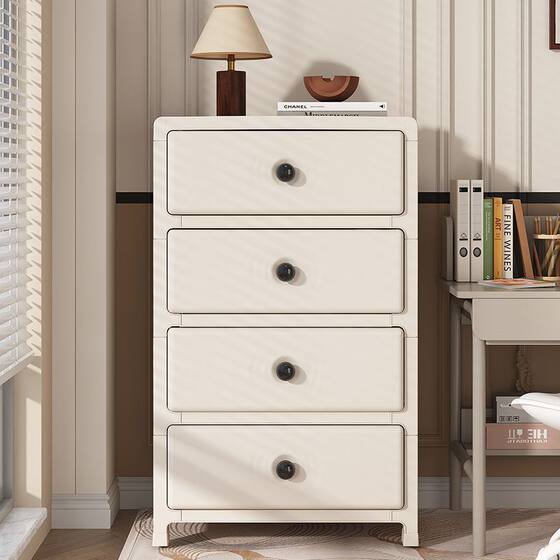 New Thickened Drawer-type Storage Cabinet Multi-layer Dormitory Sundries Storage Rack Snack Storage Cabinet Floor-standing Bedside Cabinet