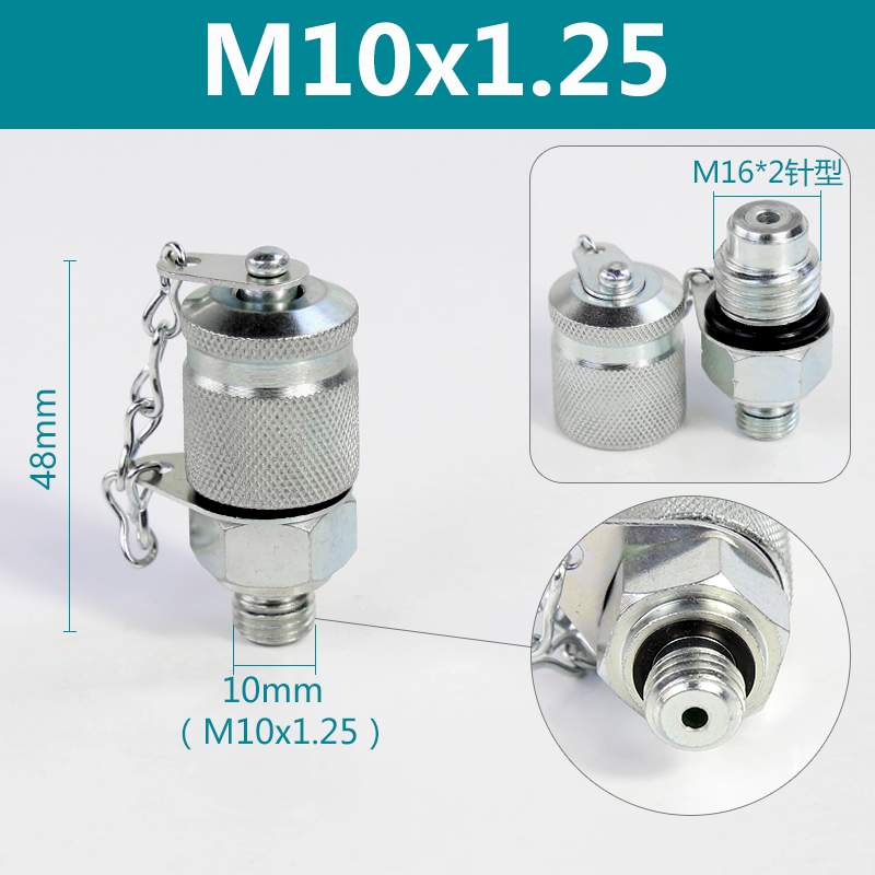 Adaptador de excavadora conector de medición de presión de tubería hidráulica conector de prueba de presión de manguera de medición de presión cónica H de 24 grados conector de prueba de manómetro