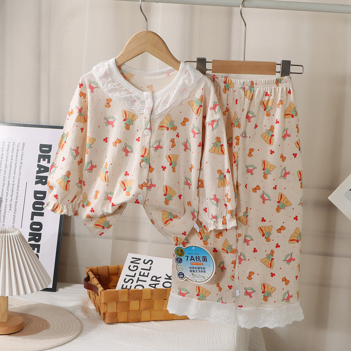 Stretch cotton yarn suit fairy princess