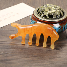 新款按摩梳头部按摩刷五齿经络刷颈部刮脖子全身通用按摩器头发梳