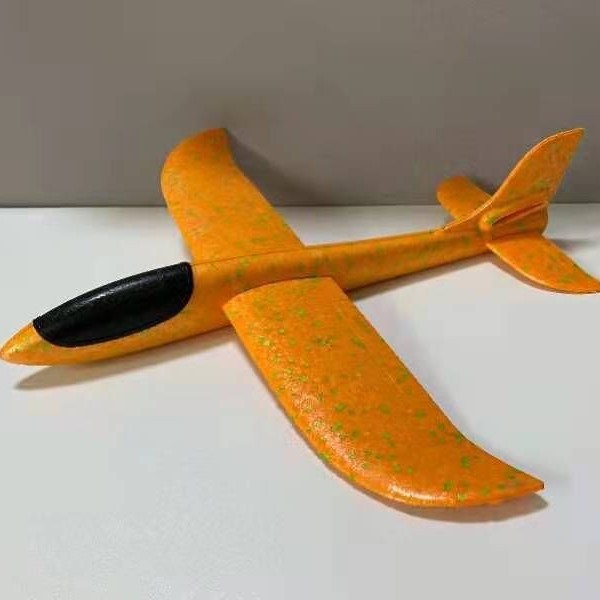 Slalom lanzado a mano, Slalom lanzado a mano, gran avión de patinaje lanzado a mano, modelo de vuelo al aire libre de espuma, juguetes de regalo para niños resistentes al impacto