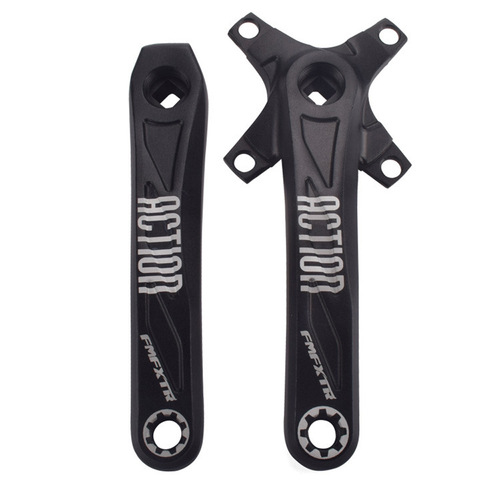 170/172.5/175mm aluminum alloy mountain bike crankset square hole crank single disc modification accessories cross-border
