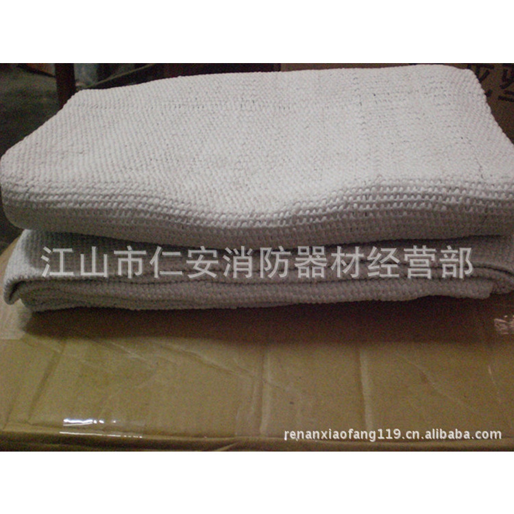 消防1X1M石棉毯 1.5X1.5M石棉谈石棉被灭火毯救生器材批发可定做