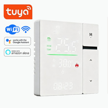 涂鸦WIFI地暖温控器 水暖恒温器石墨烯电地暖温控器Alexa语音控制