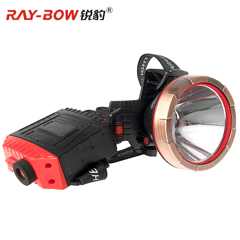 Leopard explosion-proof headlamp fire safety outdoor rechargeable lithium battery industrial headlamp Enterprise head-mounted miner's lamp