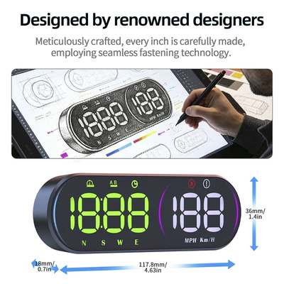 GPS universal multifunctional speedometer | Vehicle HUD