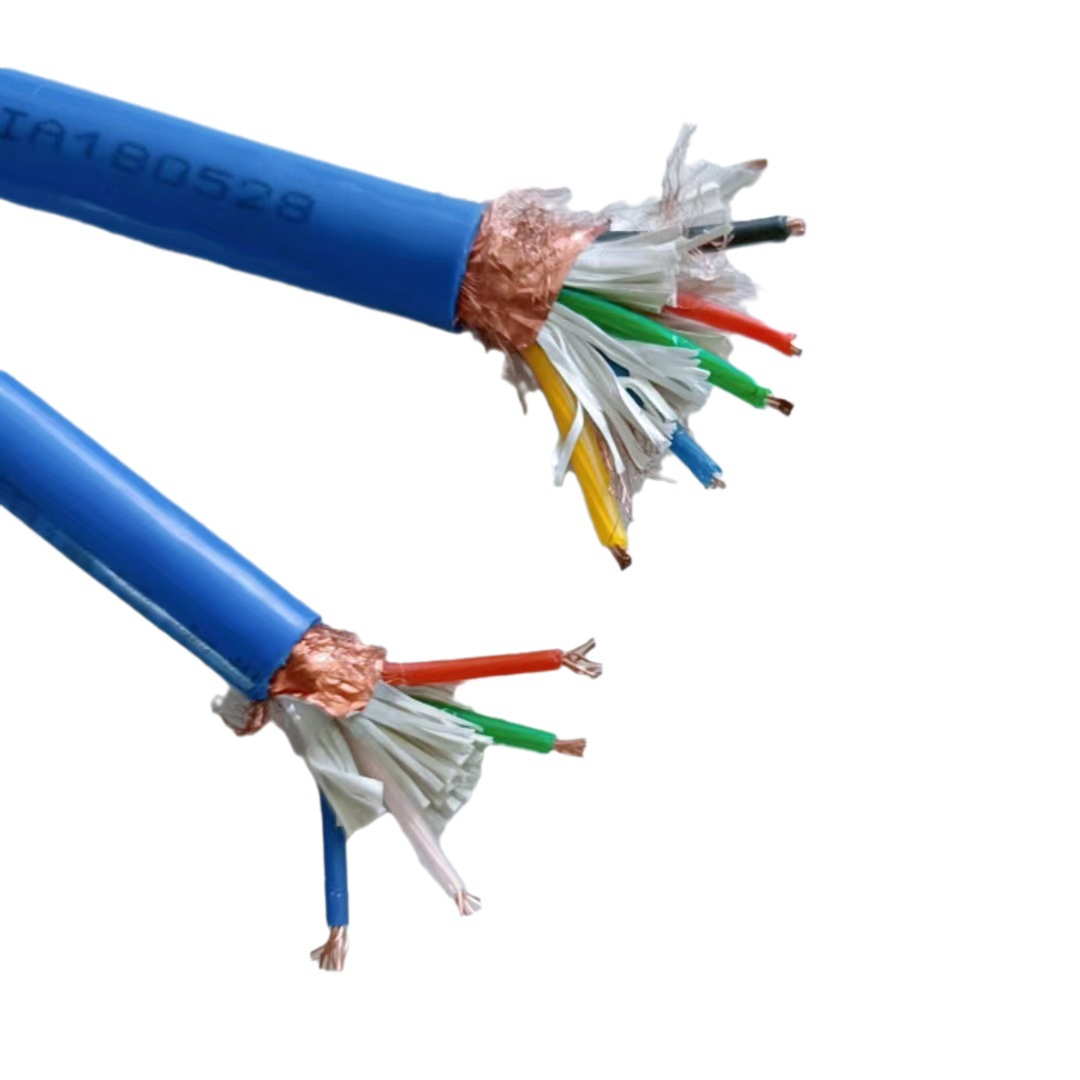 矿用通信电缆MHYVP5*2*7/0.37国标屏蔽无氧铜煤安证