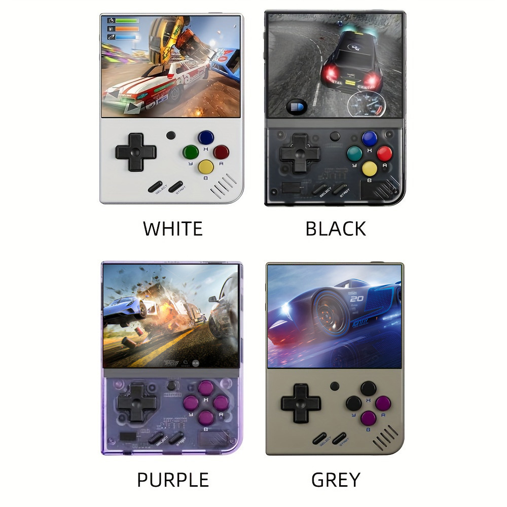 Miyoo mini Plus + consola de juegos retro clásico nostálgico pantalla HD de 3,5 pulgadas GBA portátil transfronteriza