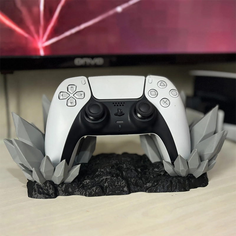 PS4PS5 Xbox Gamepad Stand Switch Almacenamiento Base Decoración de escritorio Consola de juegos Compatible Creatividad image 4