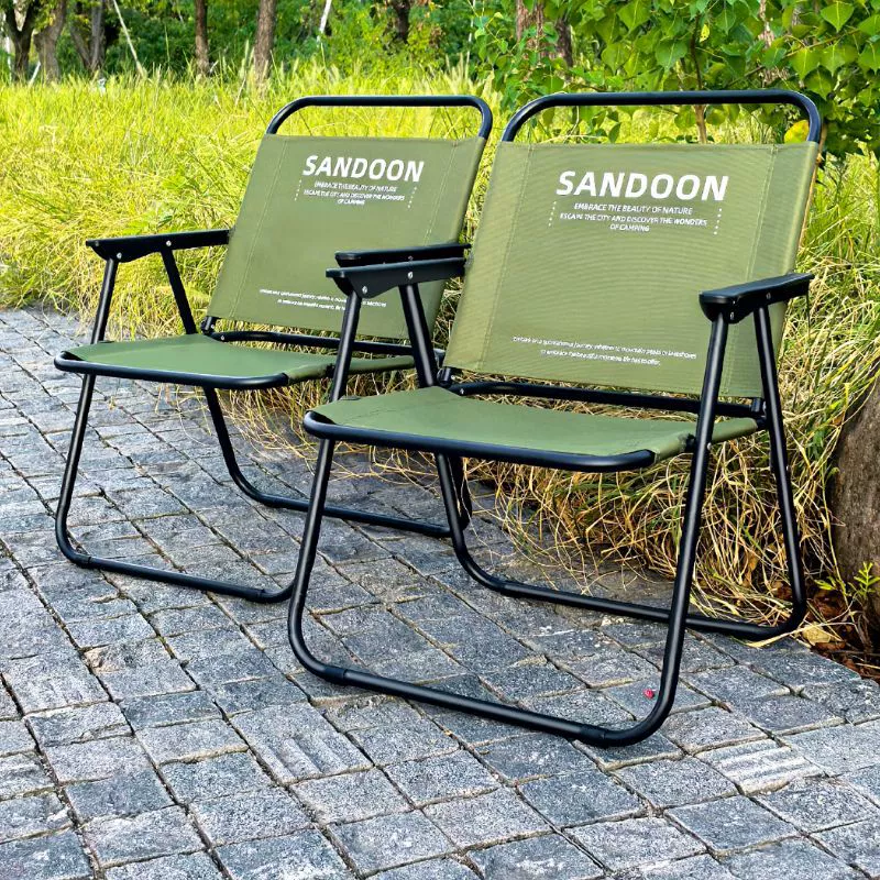 Складной стул для улицы, стул для кемпинга, стул Кермит, портативный стул для кемпинга, сверхлегкий складной стул для пляжа, пикника на открытом воздухе