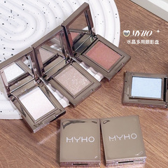 MYHO水晶は単色のアイシャドーを多く使っています。