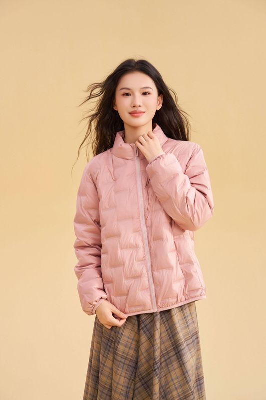 2025新品女士秋冬轻羊毛内胆棉衣百搭上衣可内可外|undefined