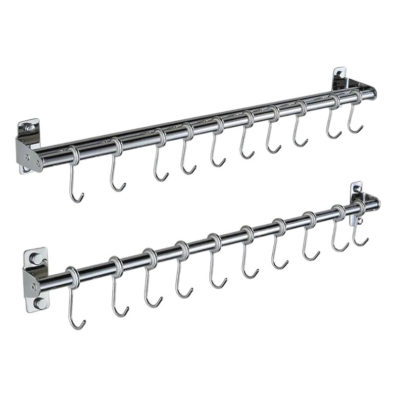 Cross-border 304 de acero inoxidable gancho de la cocina de almacenamiento de uso diario de rack de cuchillos estante de la cubierta de la olla palillos rack de ropa de trapo gancho