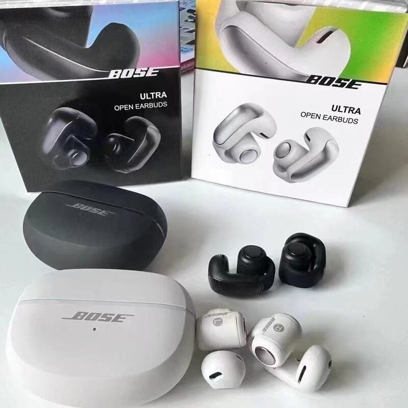 Cross-Border Applicable Bose Ultra Open Wireless Bluetooth Headset Bone Conduction Ear Clip Ear Hanging V12 Headset