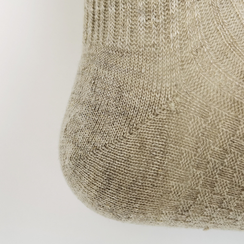 男女春夏ビジネスカジュアル漢麻ショートソックス吸汗防臭無捺染大麻ソックスhemp socks|undefined