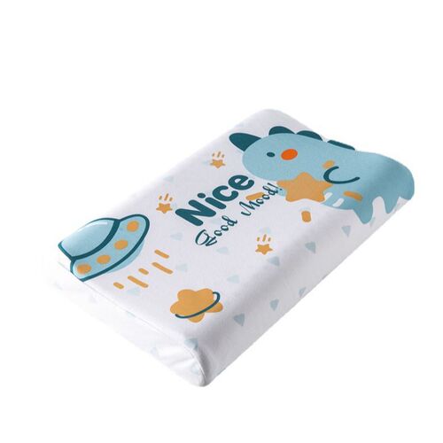 Children's Latex Pillow, Thailand Natural Latex Pillow for 2-18 Years Old, Cartoon Baby Latex Pillow, Cervical Support Pillow, Pillow Cover, Wholesale
