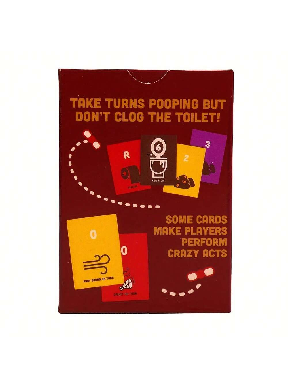 Poop The Game English Version Classic Party Card Game For Groups_voghion.com