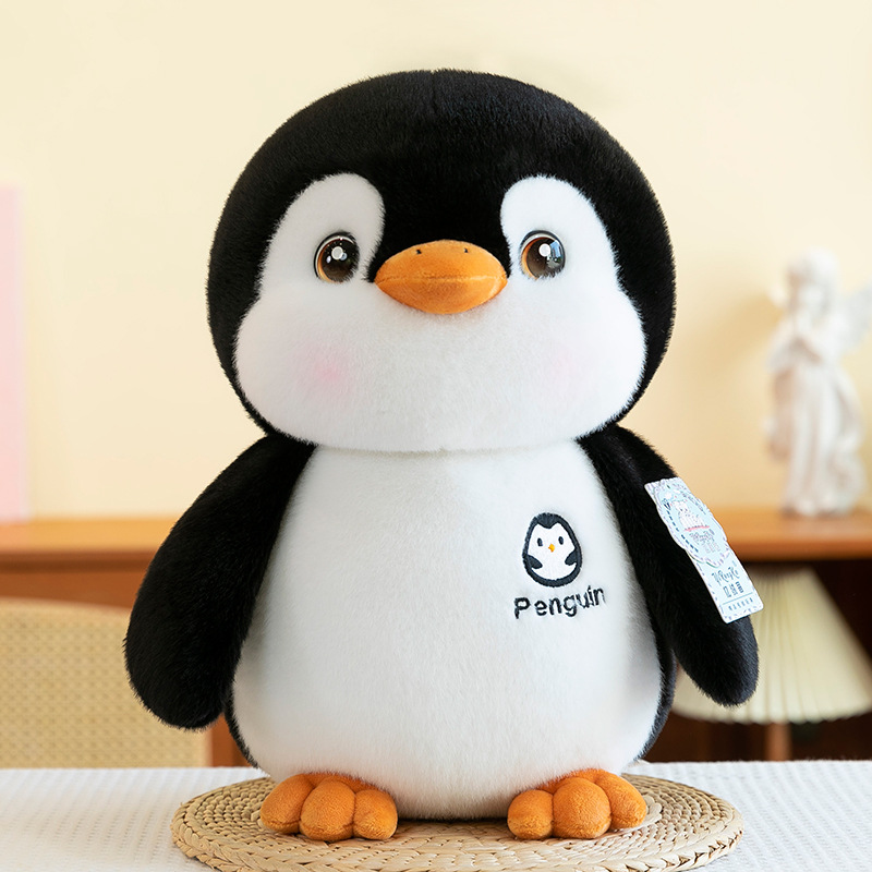 Nuevo lindo pingüino muñeca juguete de peluche Oceanarium muñeca pingüino muñeca de tela para niños regalo de cumpleaños