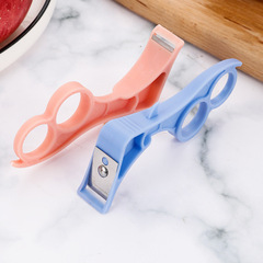 Wholesale peeler multi-functional peeler melon peeler orange peeler skinning knife home goods kitchenware creative fruit knife
