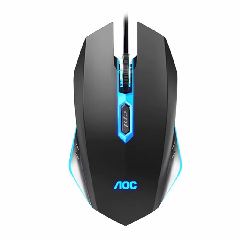 Ao//C Gm130 Gaming Luminous Mouse USB Wired Business Office Optical E-Sports Notebook Desktop Computer