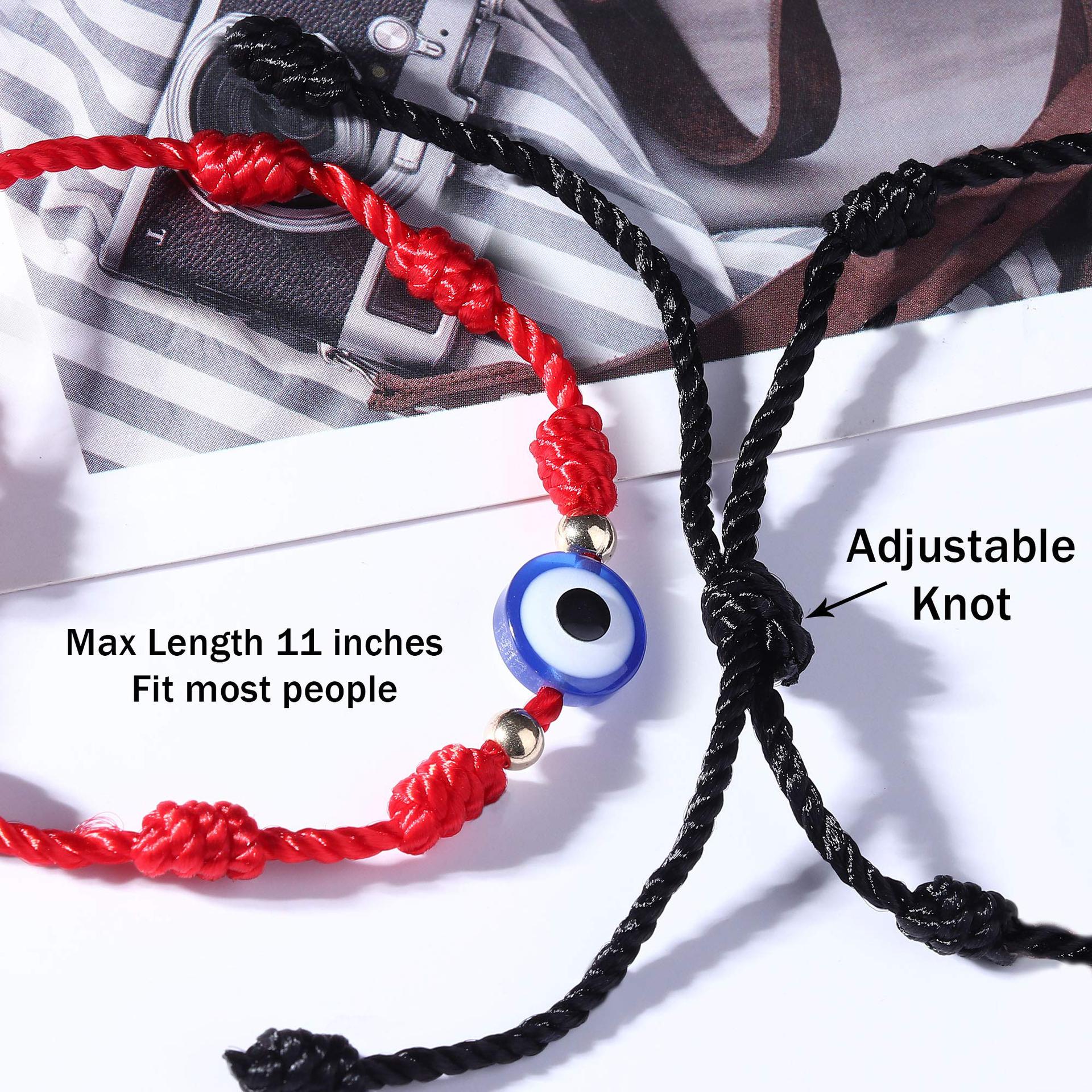 1 Piece Fashion Devilu0027S Eye rope Knitting Unisex Bracelets
