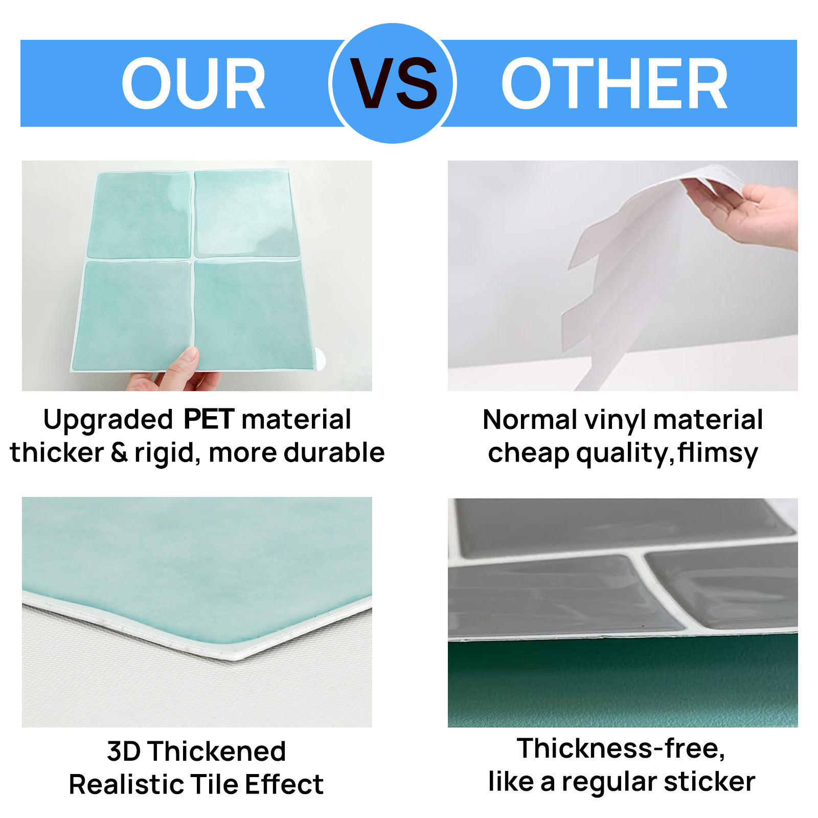 Piastrelle tridimensionali in resina epossidica 3D ispessite all'ingrosso per ristrutturazione casa, cucina, bagno, decorazione, autoadesive_voghion.com