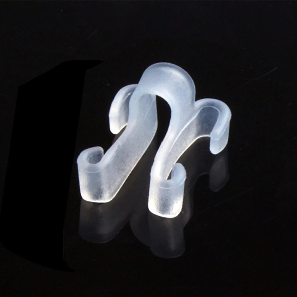 Clip nasal anti-ronquidos de silicona, congestión nasal anti-ronquidos, 8 paquetes, suministro transfronterizo, mini dispositivo anti-ronquidos, anti-ronquidos