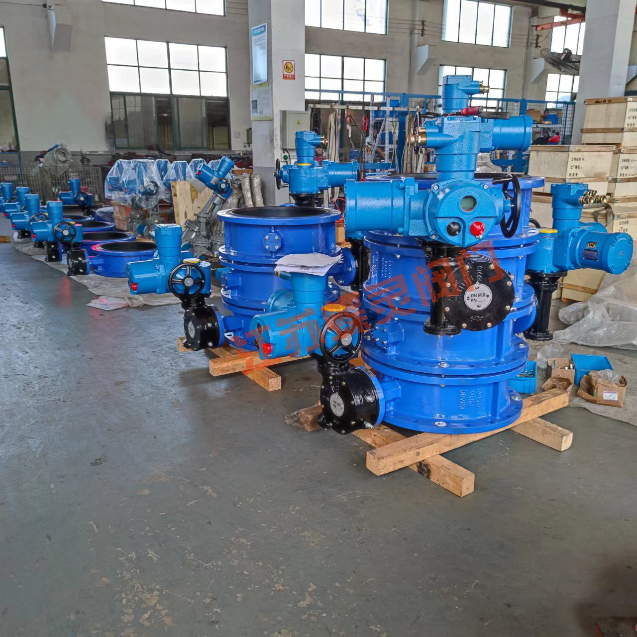 瓦斯防爆电动阀 WSD943H-25C DN350矿用防爆蝶阀 带煤安证