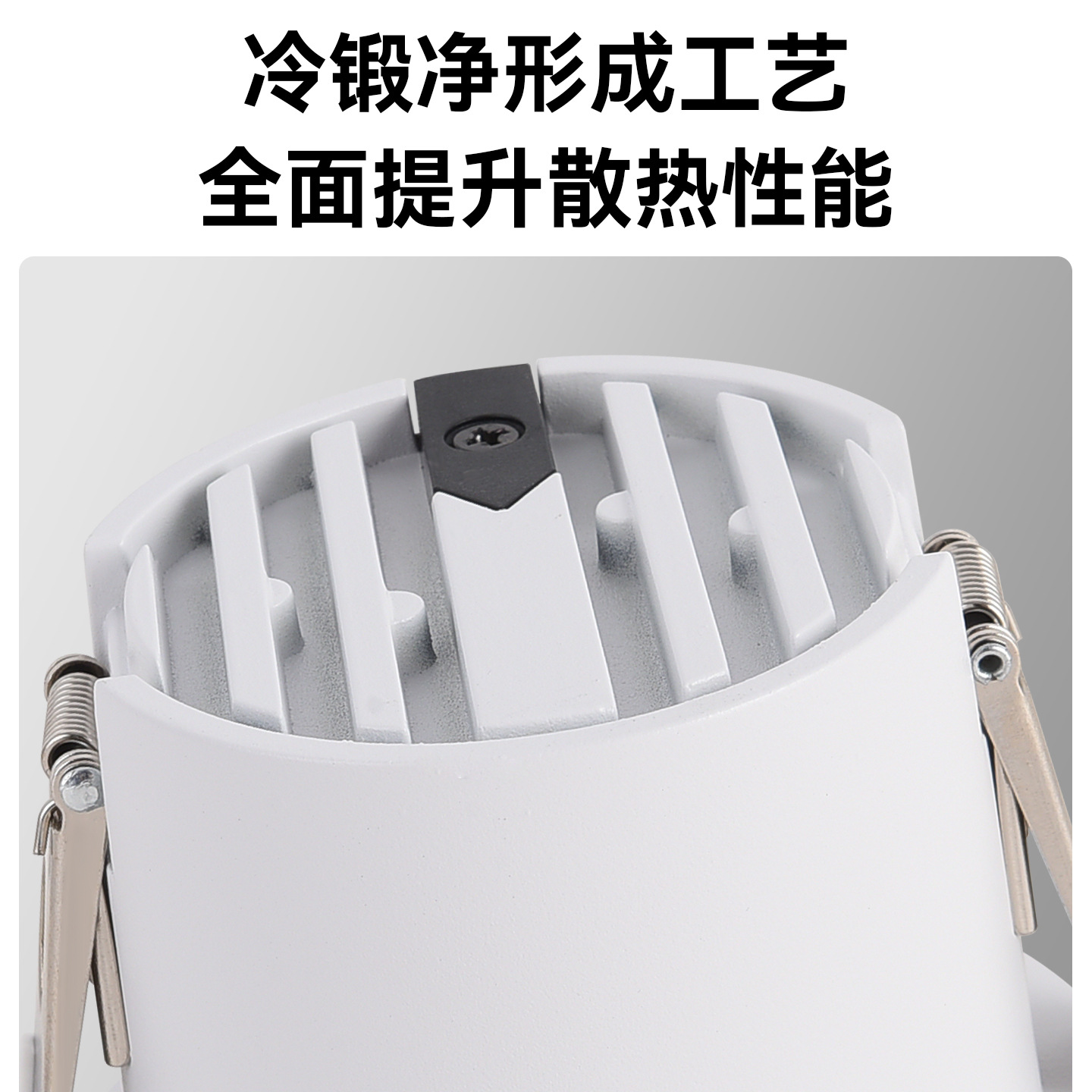 incrustado techo downlight doméstico sin lámpara principal techo alto y cómodo anti-deslumbramiento de protección de ojos downlight 406L image 3