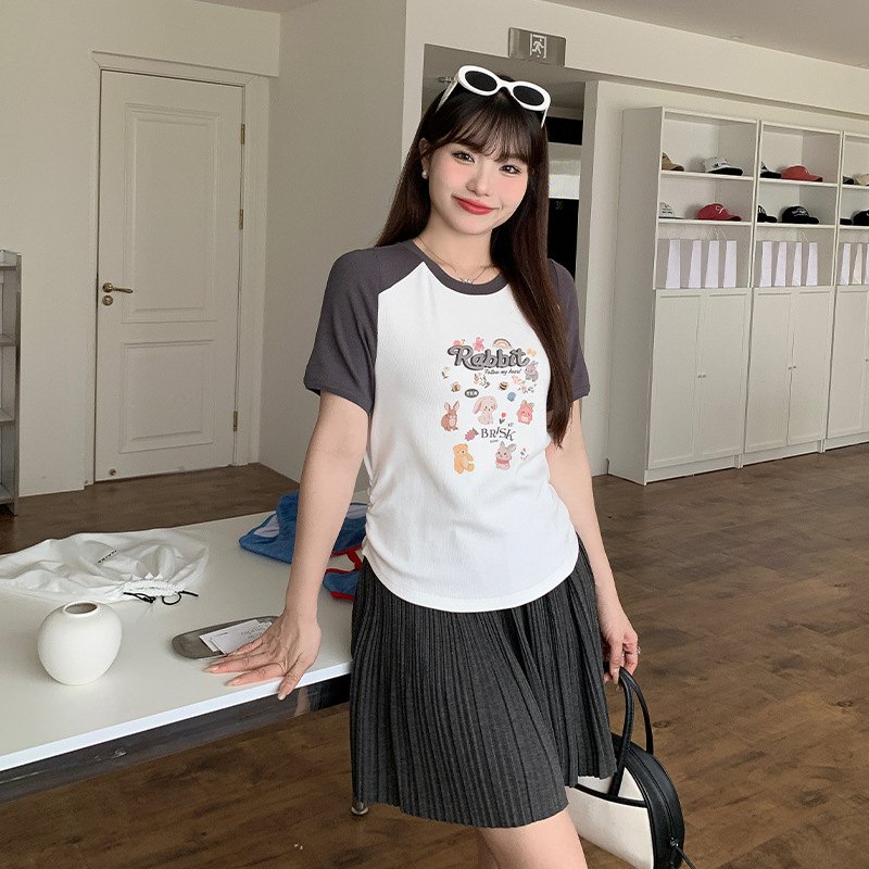  夏  XL-5XL 大きいサイズ Tシャツ