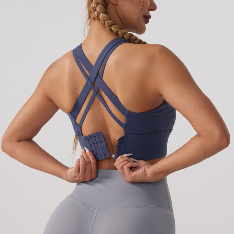 Cross-Border New Sports Bra for Women, Quick-Drying, Shock-Proof Running Fitness Vest, Push-Up Back Yoga Sports Bra Cross-Border New Sports Bra for Women, Quick-Drying, Shock-Proof Running Fitness Vest, Push-Up Back Yoga Sports Bra