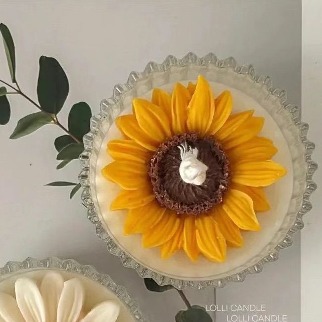 Bougie parfumée Daisy Ins, cadeau d'anniversaire haut de gamme pour une chambre fraîche et élégante_voghion.com